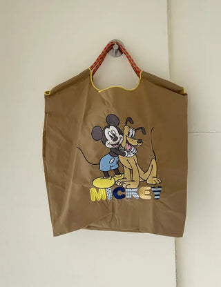 Rope Disney Authentic Waterproof Mickey Nylon Eco Bag