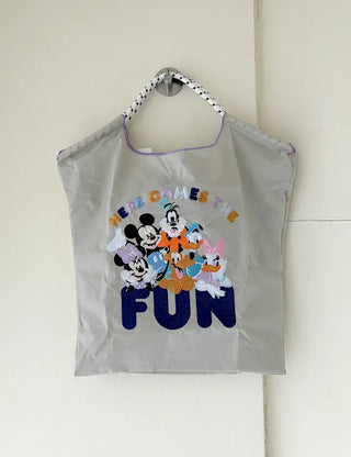 Rope Disney Authentic Waterproof Mickey Nylon Eco Bag
