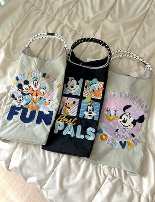 Rope Disney Authentic Waterproof Mickey Nylon Eco Bag