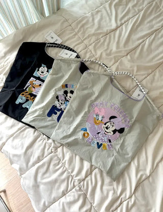 Rope Disney Authentic Waterproof Mickey Nylon Eco Bag