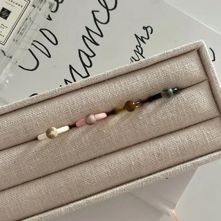 1+1 Marble Bead Formica Ring