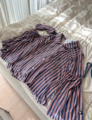 Piece Set Authentic Disney Summer Pajamas Couple Pajamas
