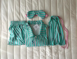 Piece Set Authentic Disney Summer Pajamas Couple Pajamas