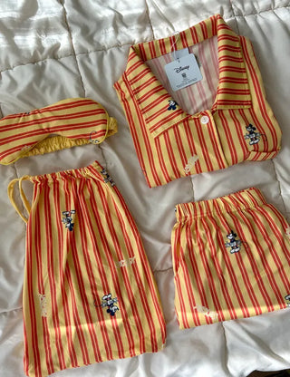 Piece Set Authentic Disney Summer Pajamas Couple Pajamas