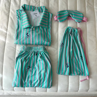 Piece Set Authentic Disney Summer Pajamas Couple Pajamas