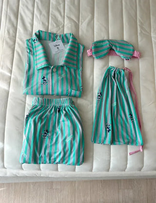 Piece Set Authentic Disney Summer Pajamas Couple Pajamas