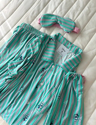 Piece Set Authentic Disney Summer Pajamas Couple Pajamas