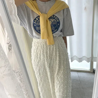Spring Plain Pastel Cardigan Knit Shoulder Shawl