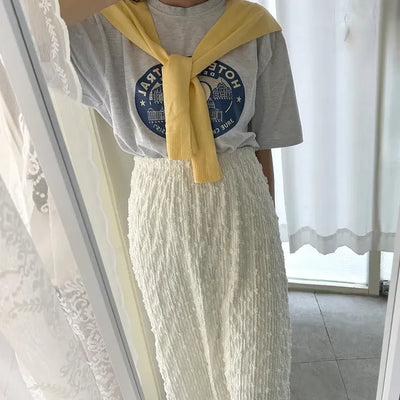 Spring Plain Pastel Cardigan Knit Shoulder Shawl