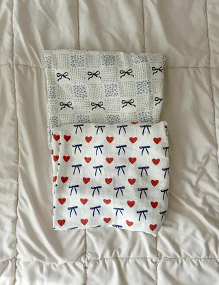 Navy Ribbon Homewear Pajamas Women's Sleepwear Pants