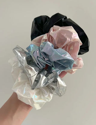 Summer Metallic Hair Scrunchie