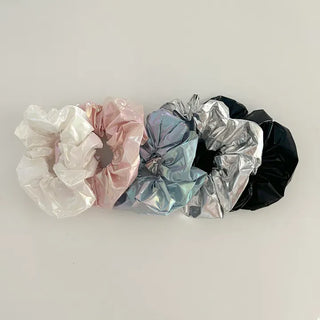 Summer Metallic Hair Scrunchie