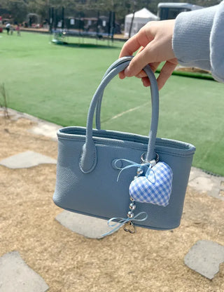 Small Button Square Mini Bag Crossbody Bag Tote Bag