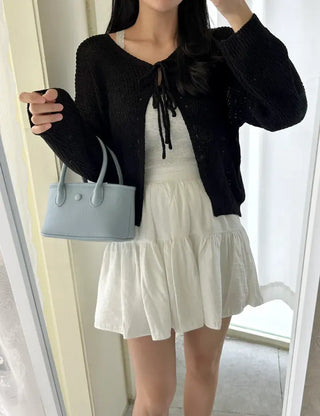 Small Button Square Mini Bag Crossbody Bag Tote Bag