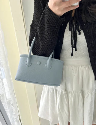 Small Button Square Mini Bag Crossbody Bag Tote Bag