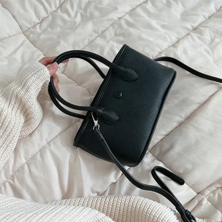 Small Button Square Mini Bag Crossbody Bag Tote Bag
