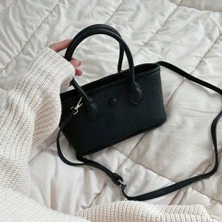 Small Button Square Mini Bag Crossbody Bag Tote Bag