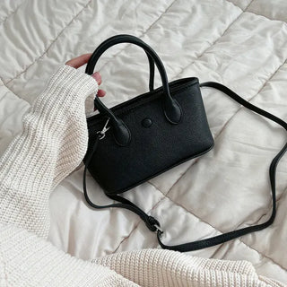 Small Button Square Mini Bag Crossbody Bag Tote Bag