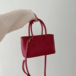 Small Button Square Mini Bag Crossbody Bag Tote Bag