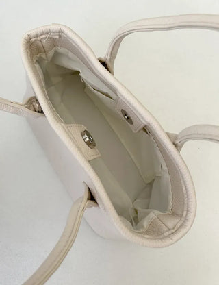 Small Button Square Mini Bag Crossbody Bag Tote Bag