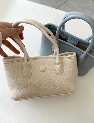 Small Button Square Mini Bag Crossbody Bag Tote Bag