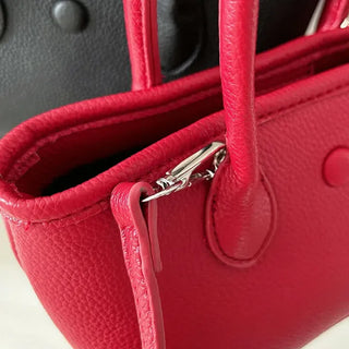 Small Button Square Mini Bag Crossbody Bag Tote Bag