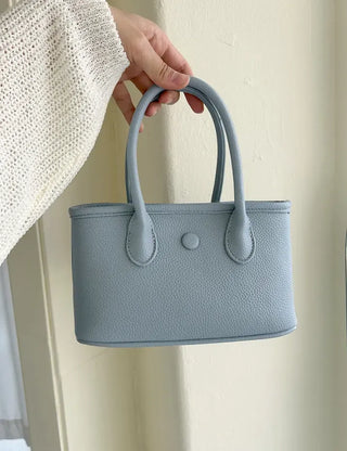 Small Button Square Mini Bag Crossbody Bag Tote Bag