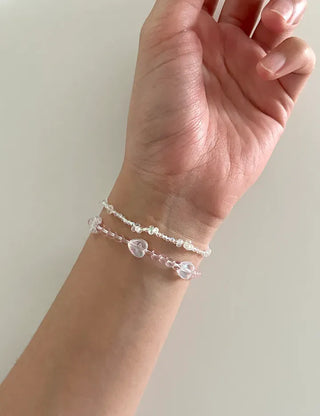 Aurora Bubble Mini Daily Bead Layered Bracelet