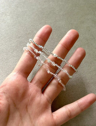 Aurora Bubble Mini Daily Bead Layered Bracelet