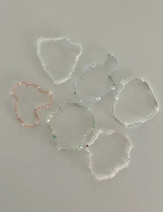 Aurora Bubble Mini Daily Bead Layered Bracelet