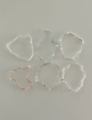 Aurora Bubble Mini Daily Bead Layered Bracelet