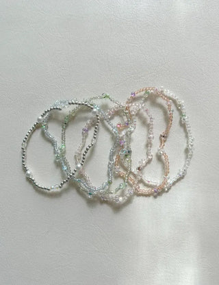 Aurora Bubble Mini Daily Bead Layered Bracelet