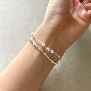 Aurora Bubble Mini Daily Bead Layered Bracelet