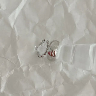 Piece Ball Chain Bold Ear Cuff Set