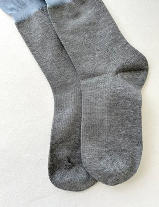 Frill Half-and-Half Knee Socks Spring/Summer Women's Fashion Socks