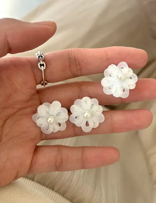 Piece Set Shinkkeu Pearl Flower Sneaker Lace Clip Spring New Arrival