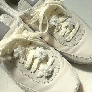 Piece Set Shinkkeu Pearl Flower Sneaker Lace Clip Spring New Arrival