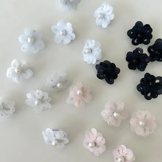Piece Set Shinkkeu Pearl Flower Sneaker Lace Clip Spring New Arrival