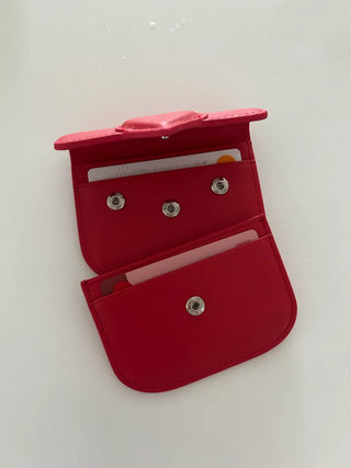 Cowhide in-1 Women's Card Wallet Heart Wallet