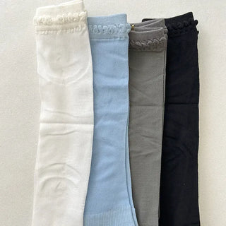 Mesh Frill Knee Socks Spring/Summer Women's Fashion Socks