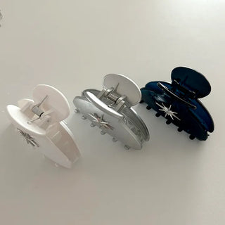 Starlight Crescent Hair Clip Half-Up Mini Updo Hair Clip