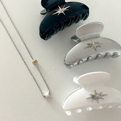 Starlight Pendant Chain Necklace Four Seasons Layered Necklace