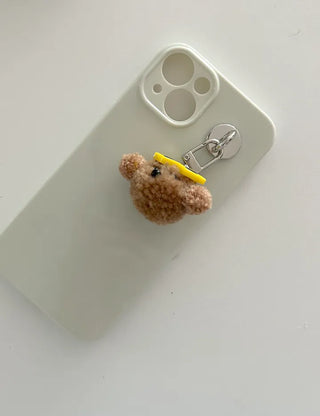 Mini Poodle Doll Keyring Phone Strap Bag Keyring Key Holder Keyring