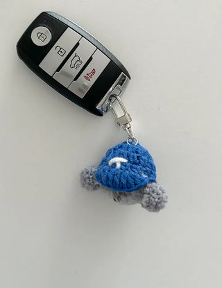 Mini Poodle Doll Keyring Phone Strap Bag Keyring Key Holder Keyring