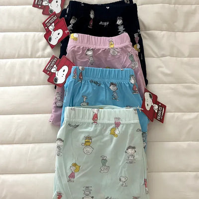 Snoopy Cooling Pajama Pants Cool Summer Homewear