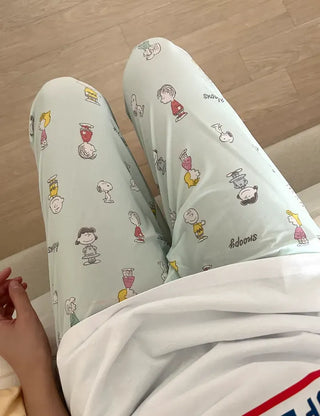 Snoopy Cooling Pajama Pants Cool Summer Homewear