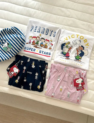 Snoopy Cooling Pajama Pants Cool Summer Homewear