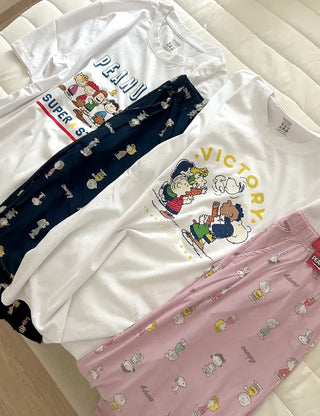 Snoopy Cooling Pajama Pants Cool Summer Homewear