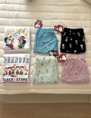 Snoopy Cooling Pajama Pants Cool Summer Homewear