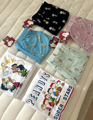 Snoopy Cooling Pajama Pants Cool Summer Homewear